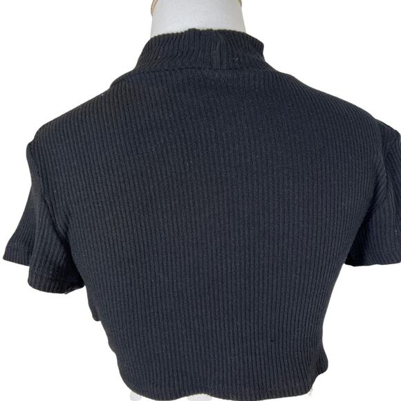 NWOT LNA Neo Sweater Dress In Black (small flaw) - Picture 7 of 11